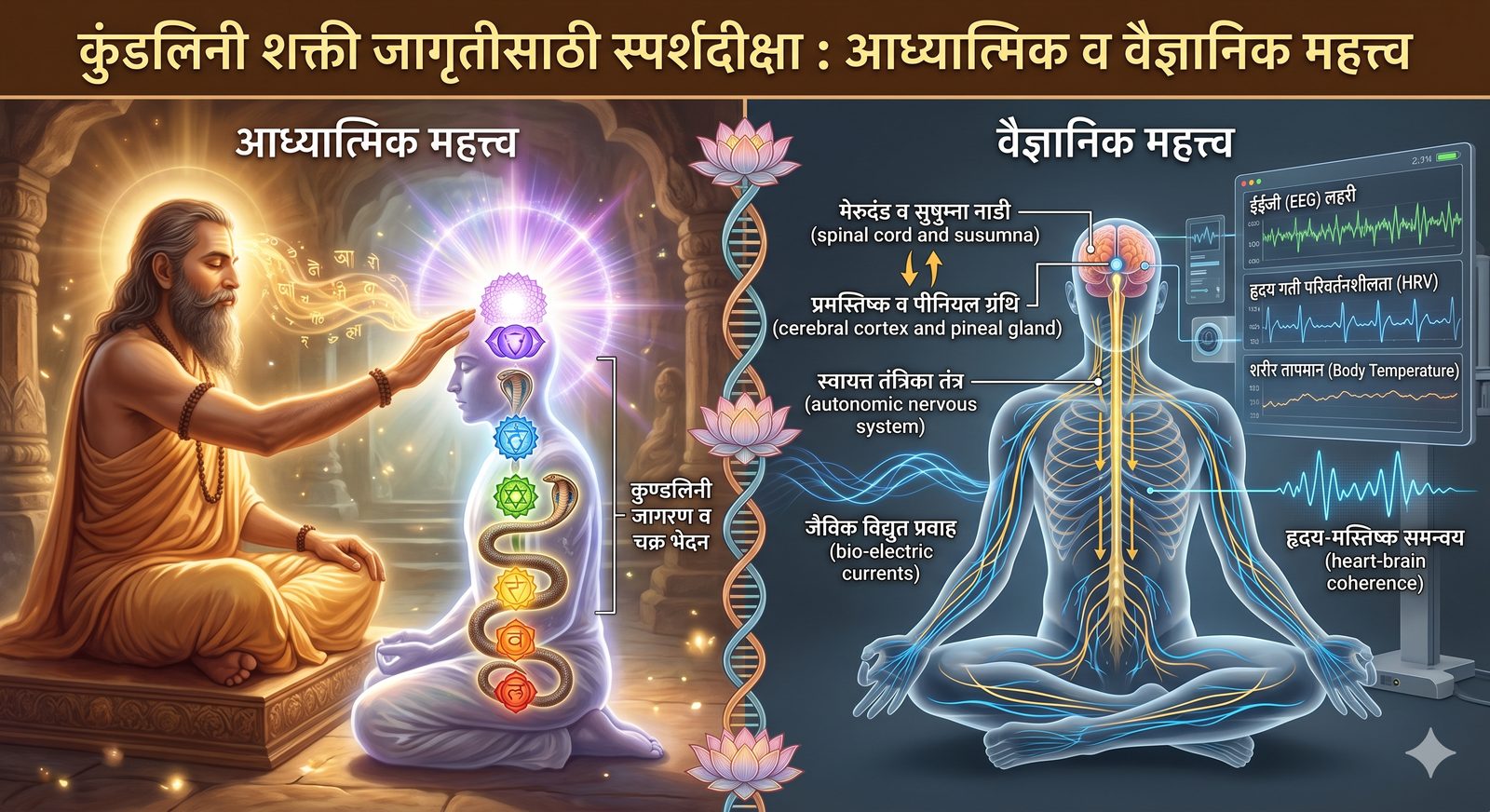 कुंडलिनी शक्ती जागृतीसाठी स्पर्शदीक्षा